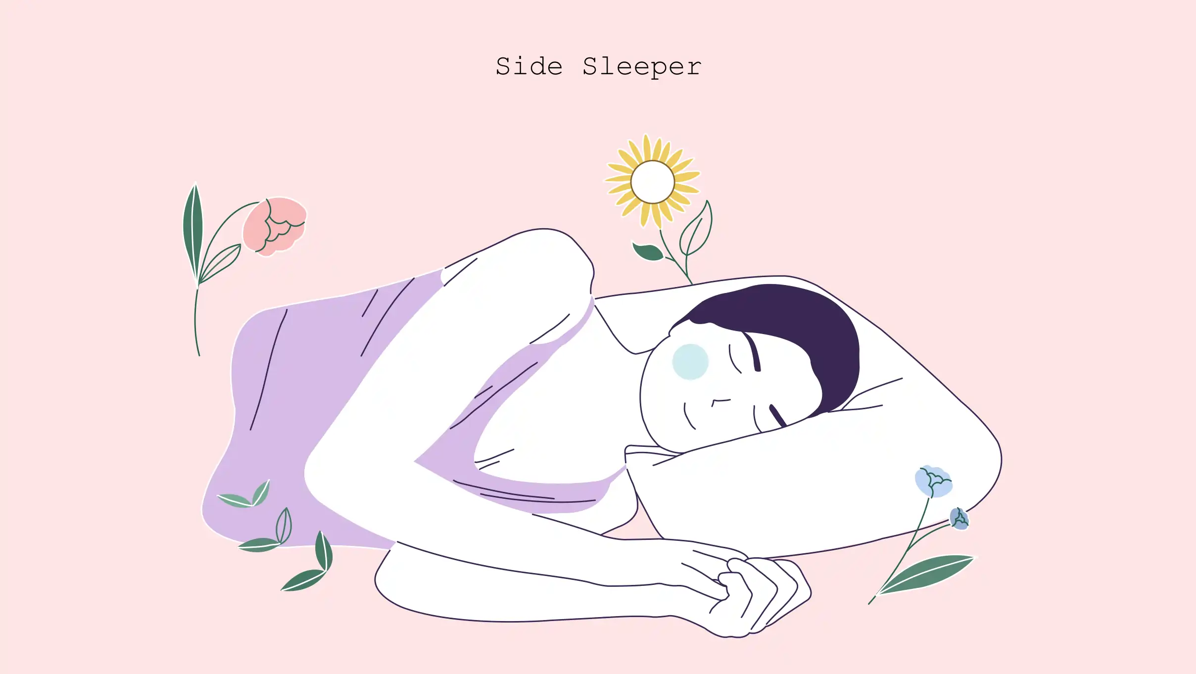 Illustration of Side Sleeper