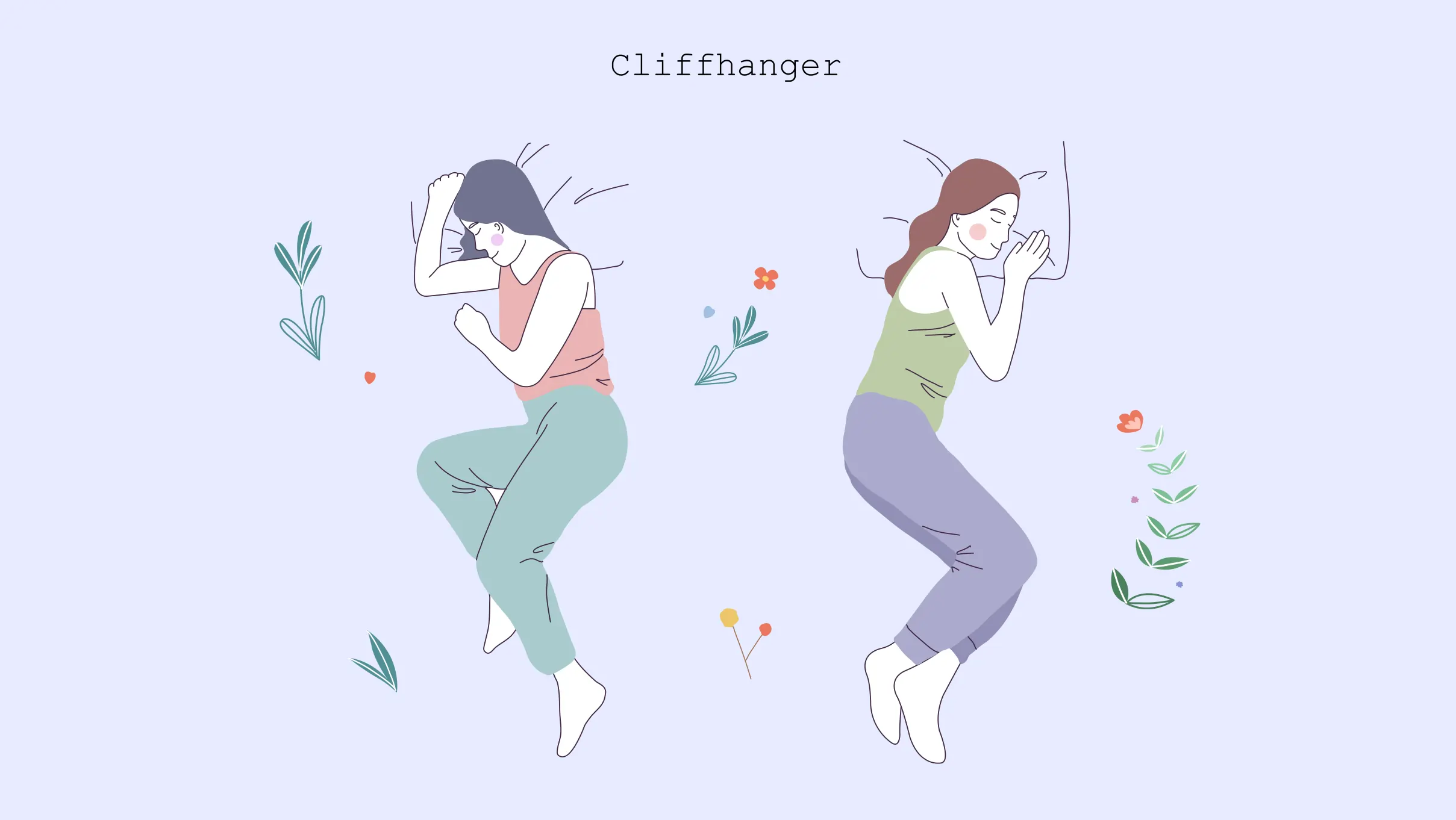 xxx cliffhanger sleeping position Illustration of cliffhanger-sleeping-position