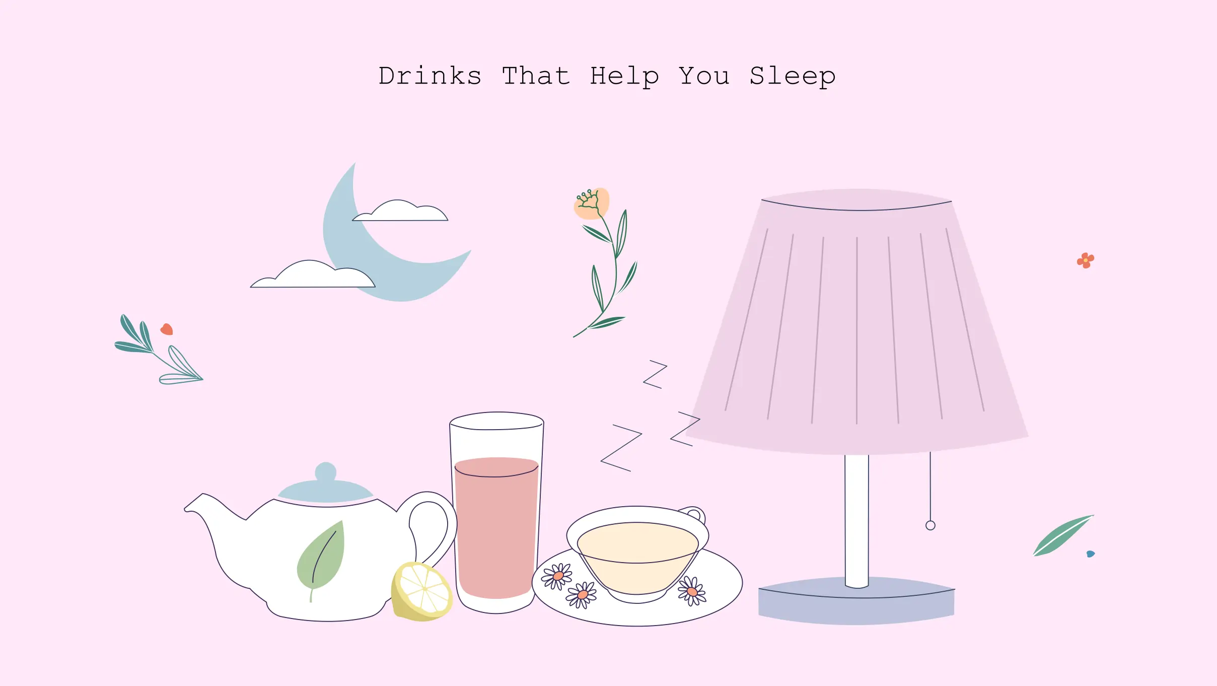 illustration of drinks