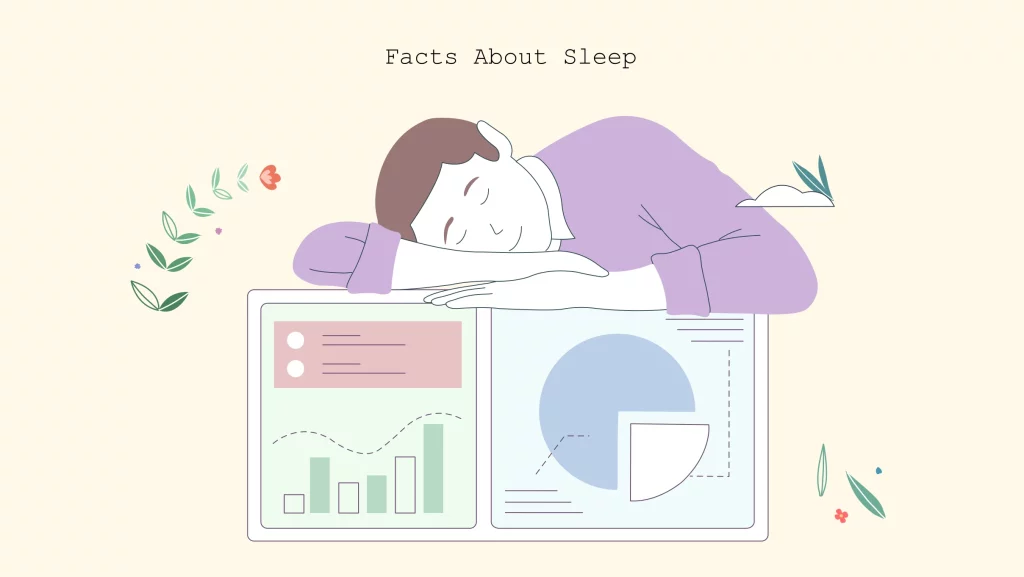 illustration of facts about sleep