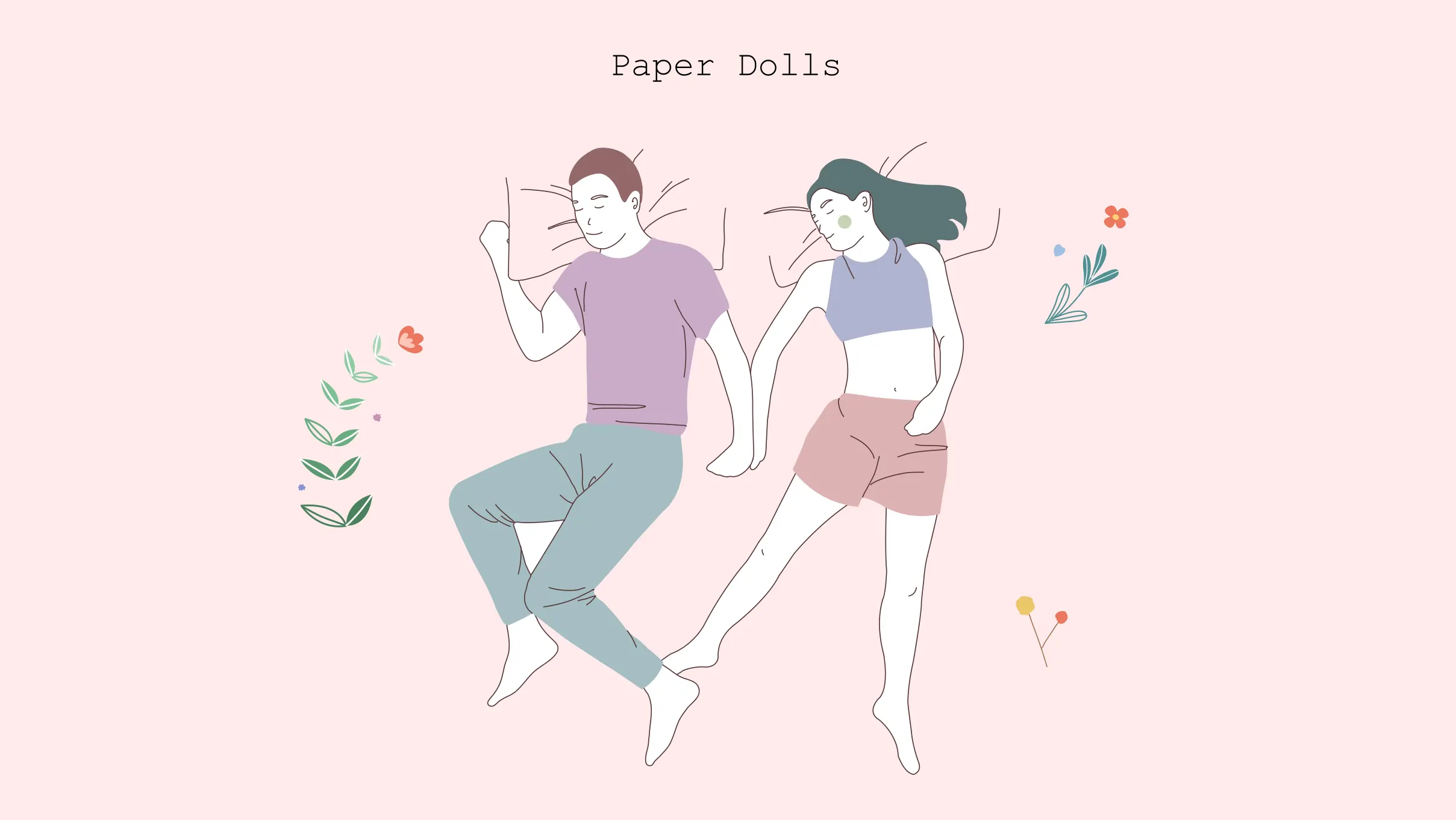 xxx paper dolls Illustration of paper dolls
