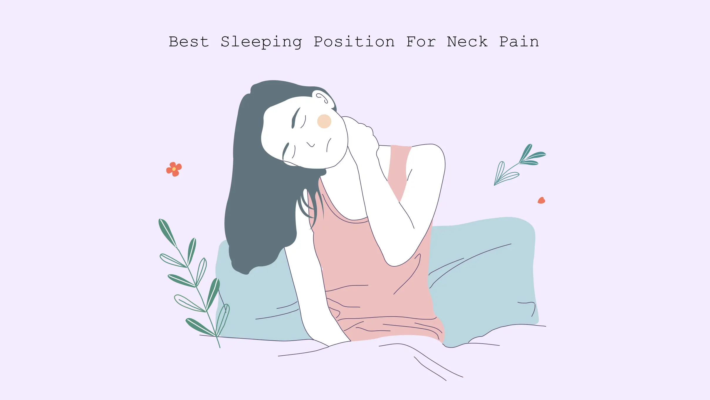 xxx Best sleeping position for neck pain women facing neck pain problem
