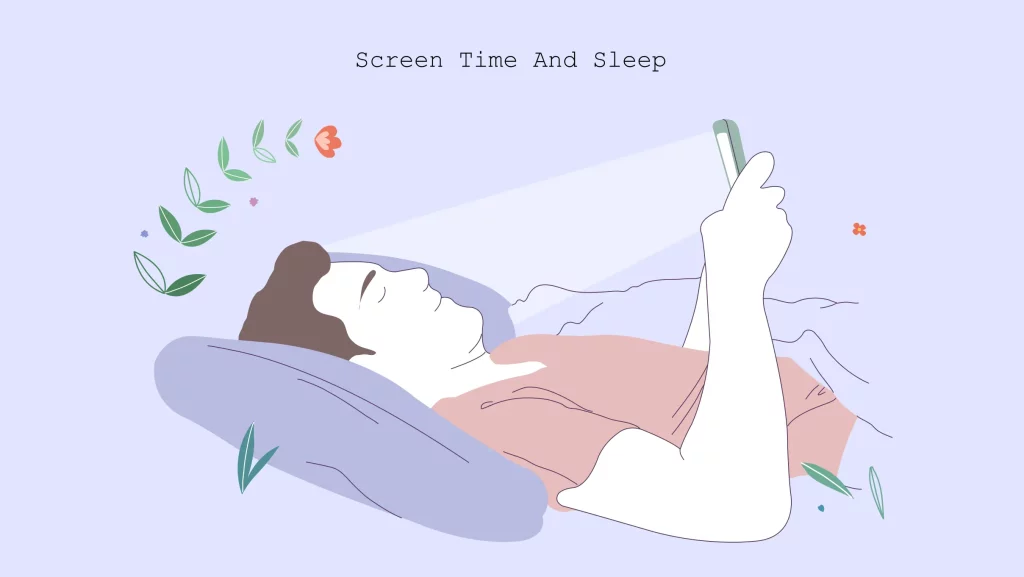 screen time and sleep