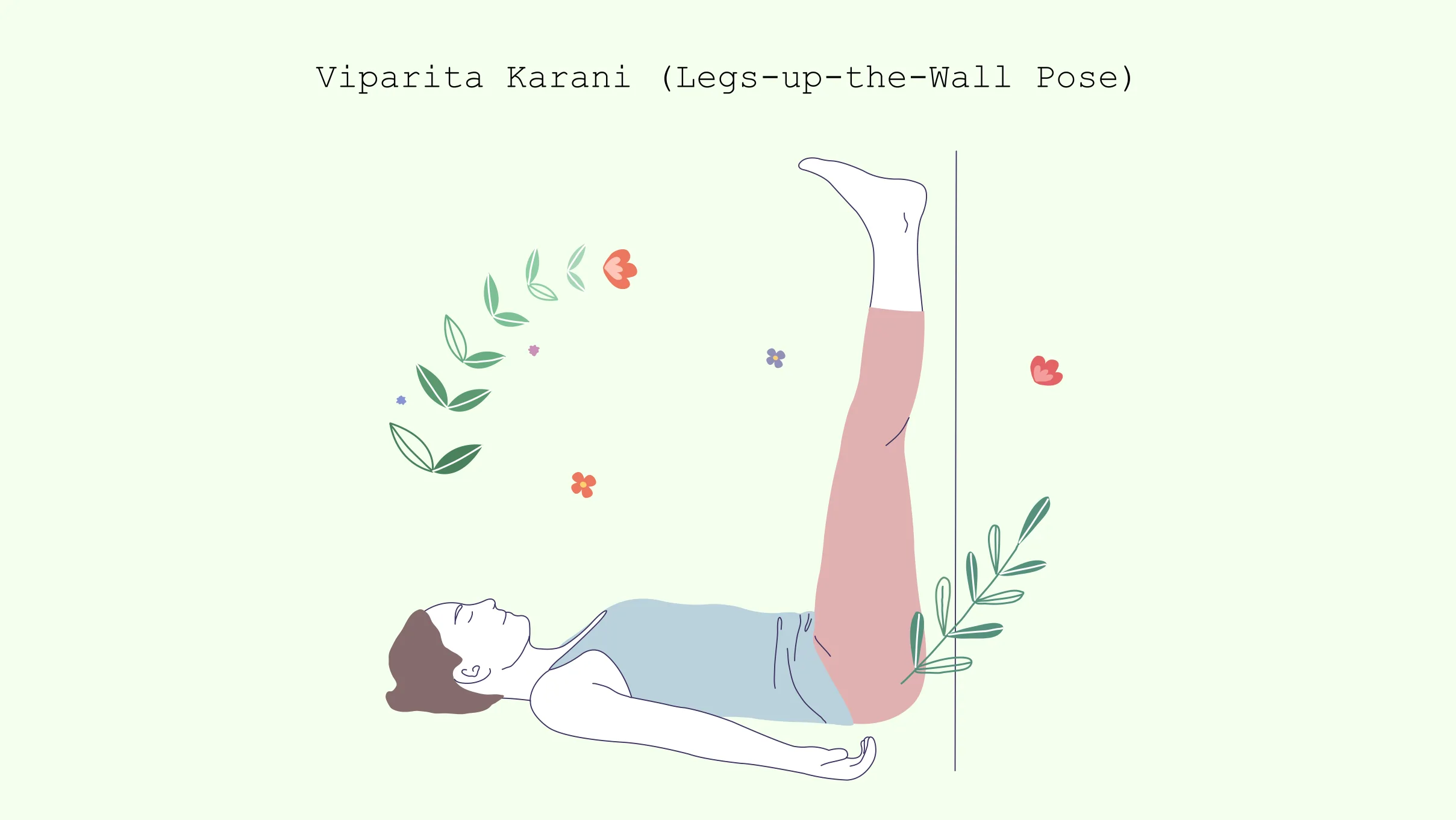 Legs-up-the-Wall Pose