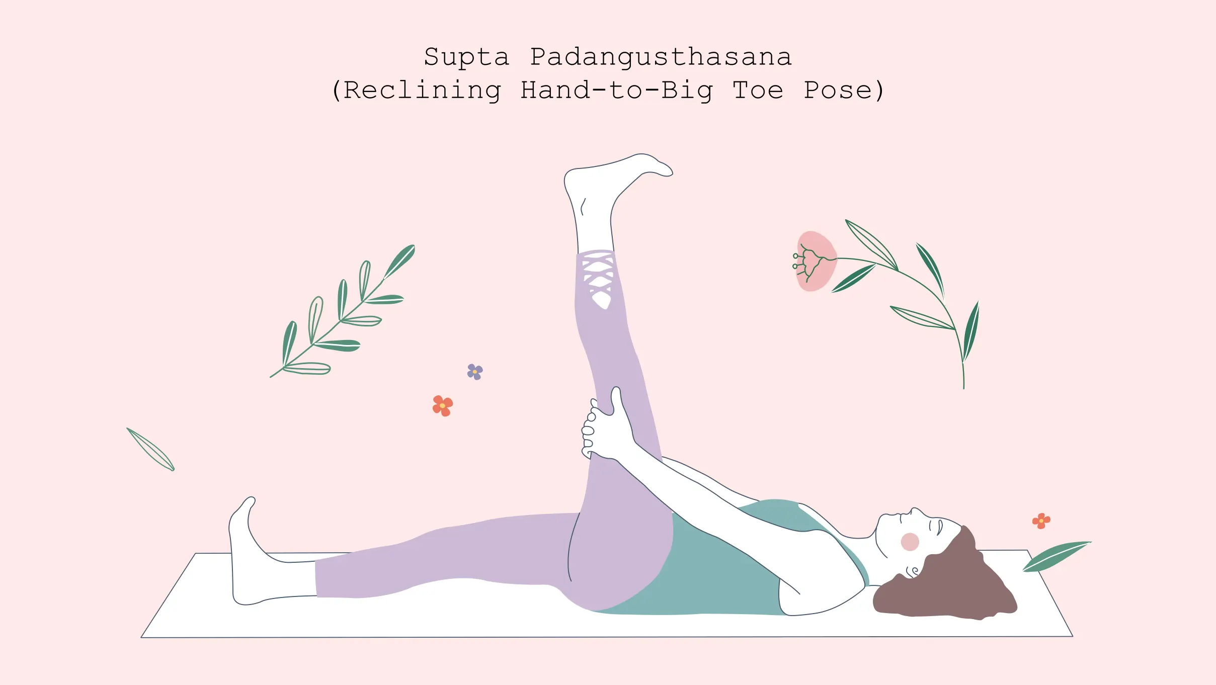 Reclining Hand-to-Big Toe Pose