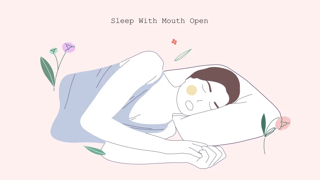 sleep with open mouth