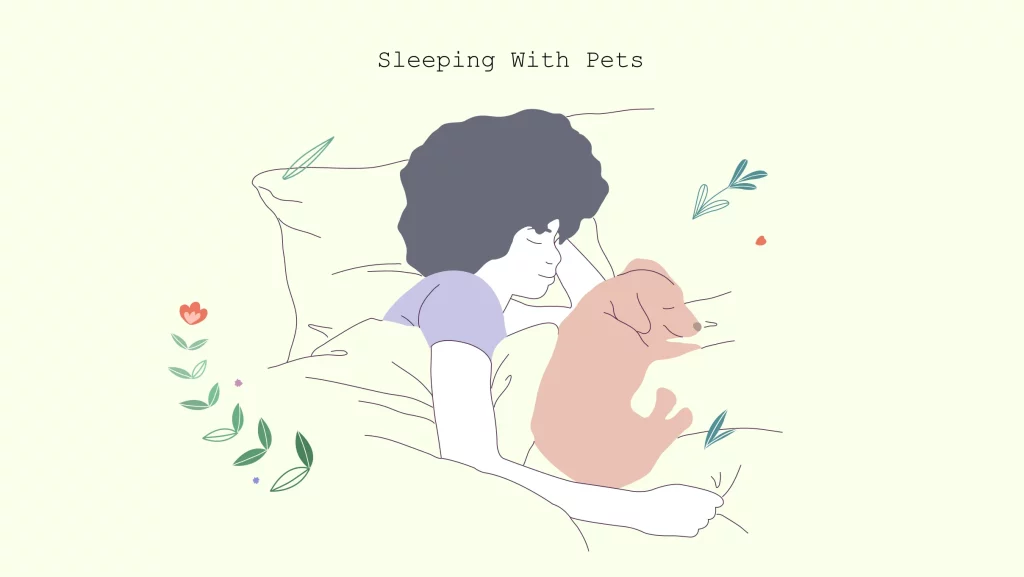 sleeping with pets