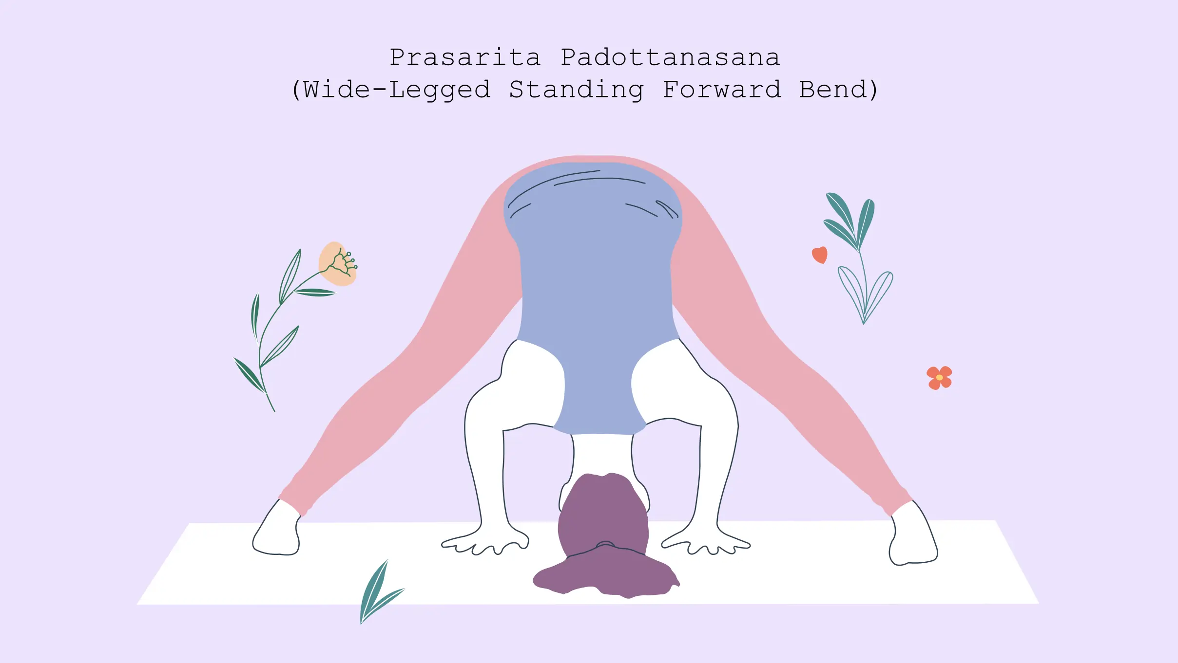 Wide-Legged Standing Forward Bend