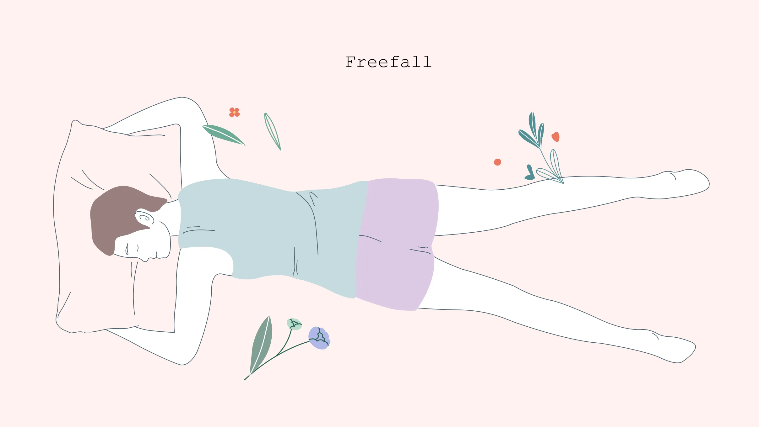Best Sleeping Positions-Freefall