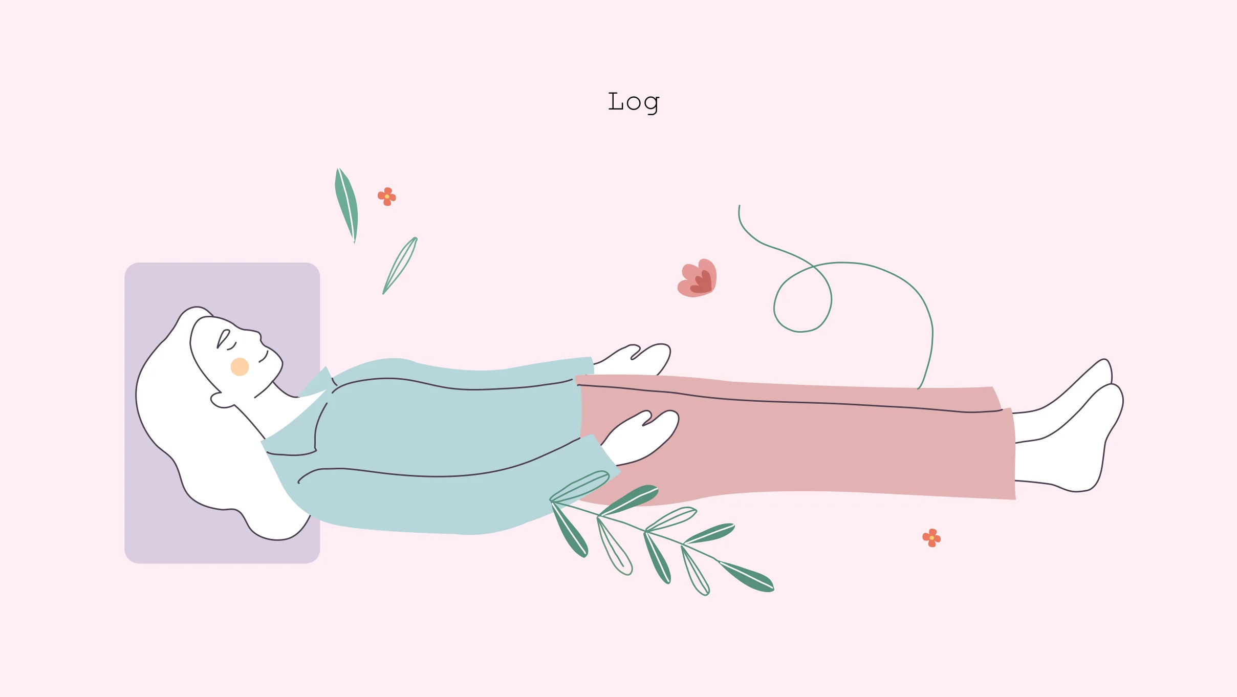 Best Sleeping Positions-Log