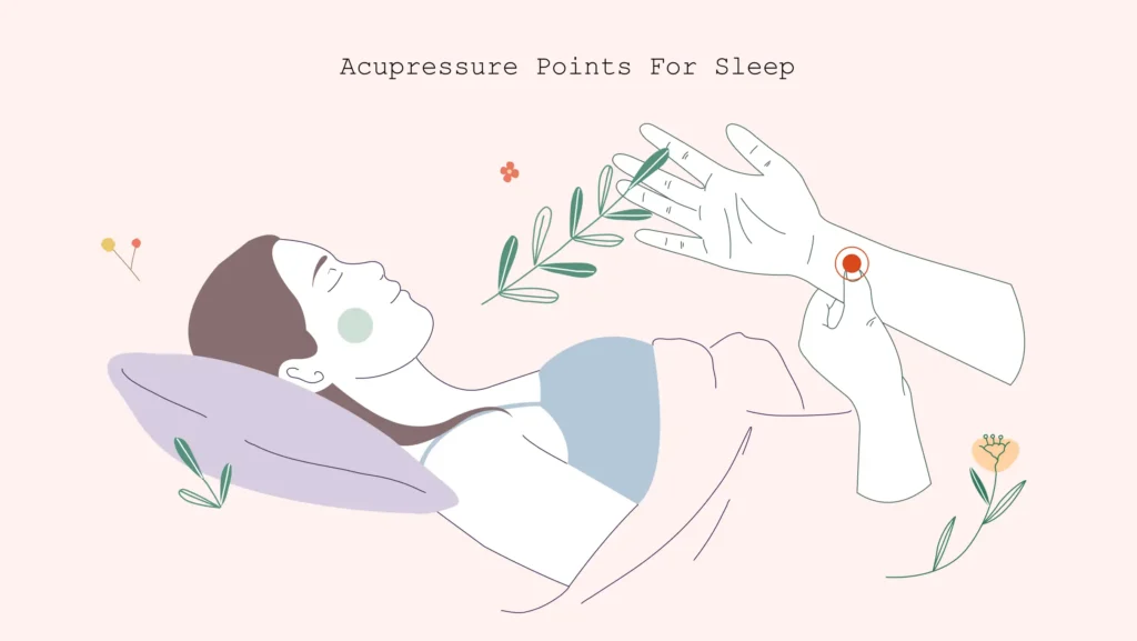 acupressure points for sleep