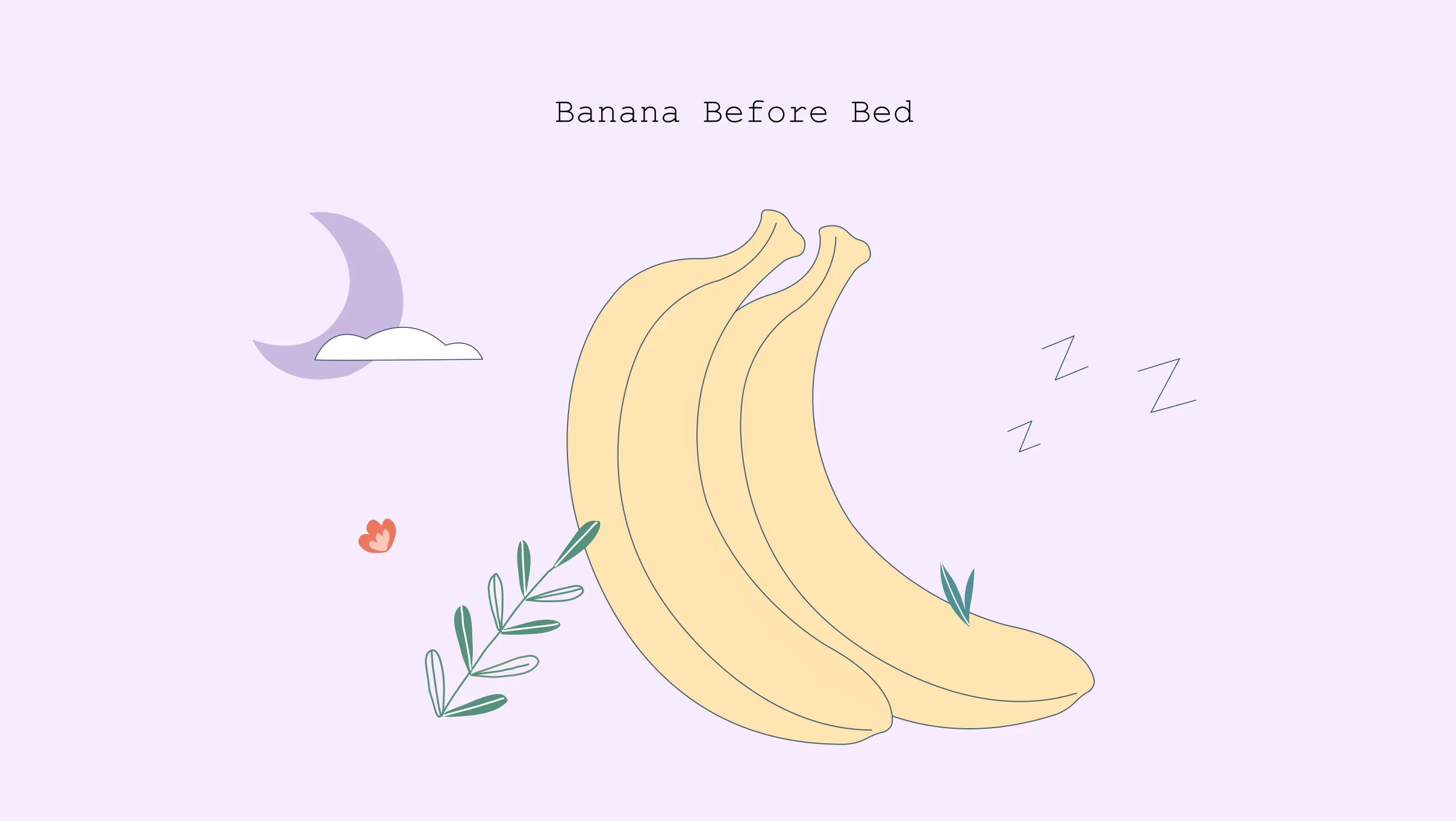 Banana before bed