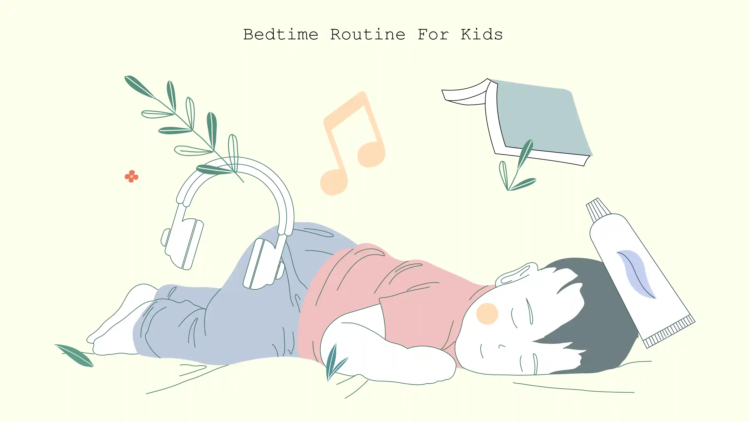 Bedtime routine for kids