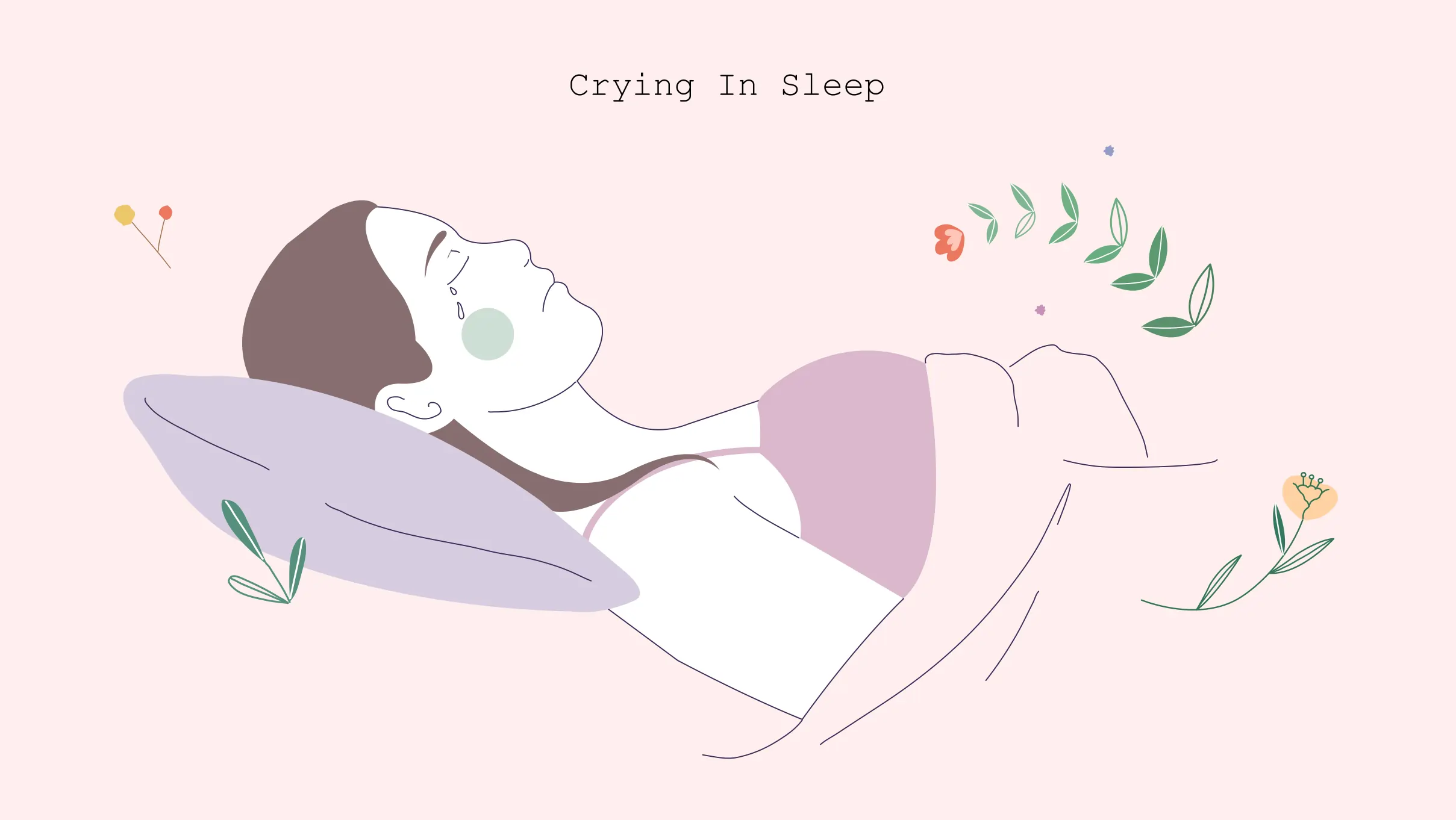 crying in sleep