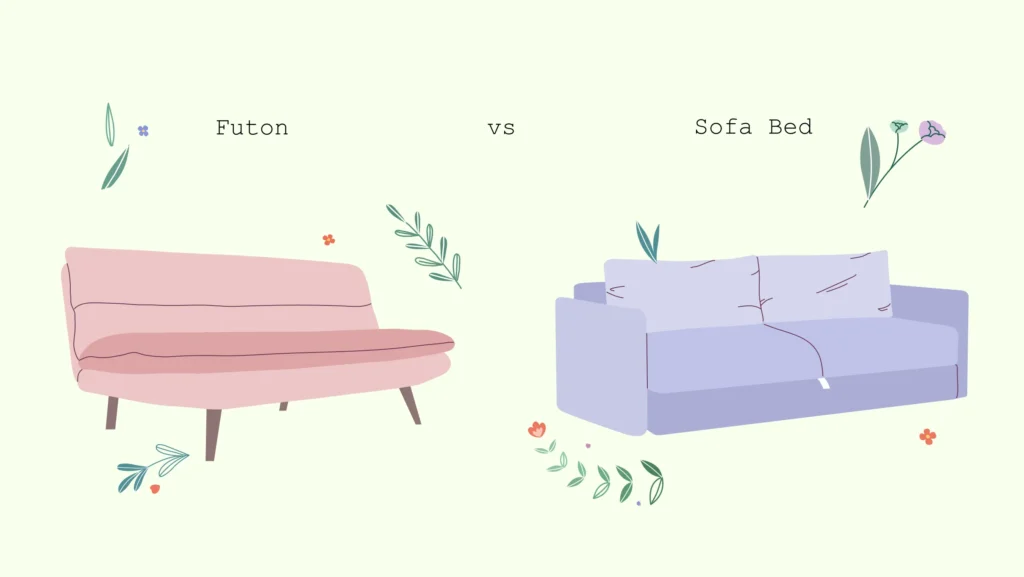 futon vs sofa bed