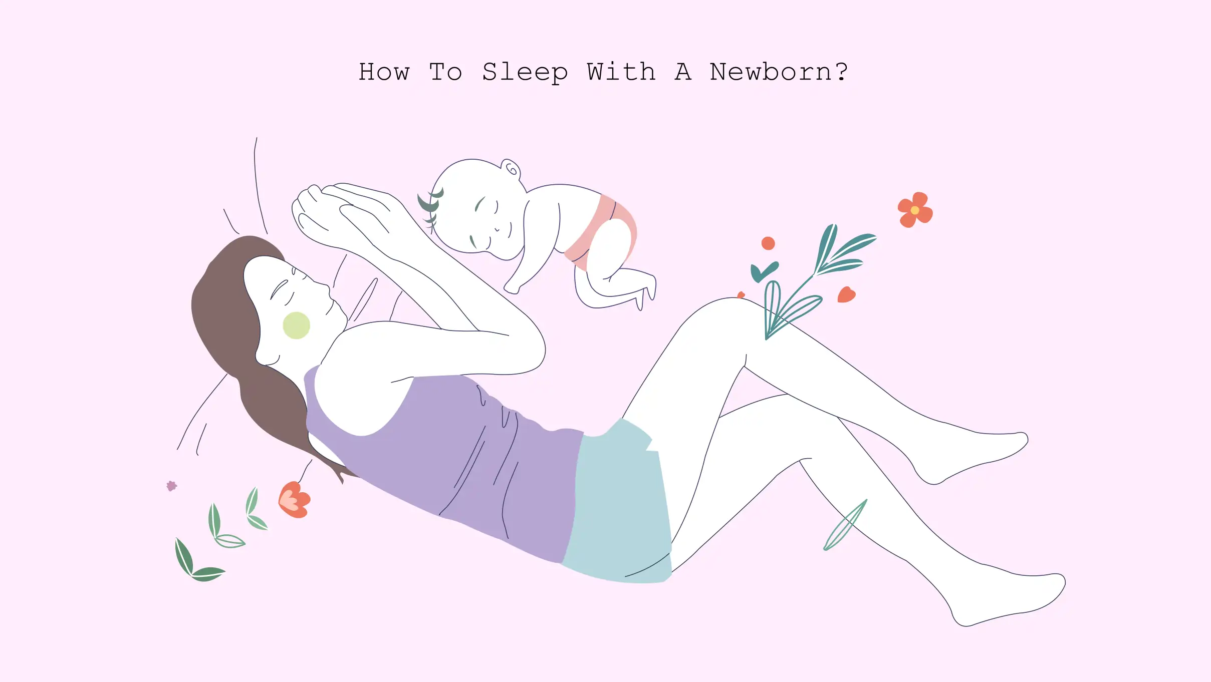 how to sleep with a newborn