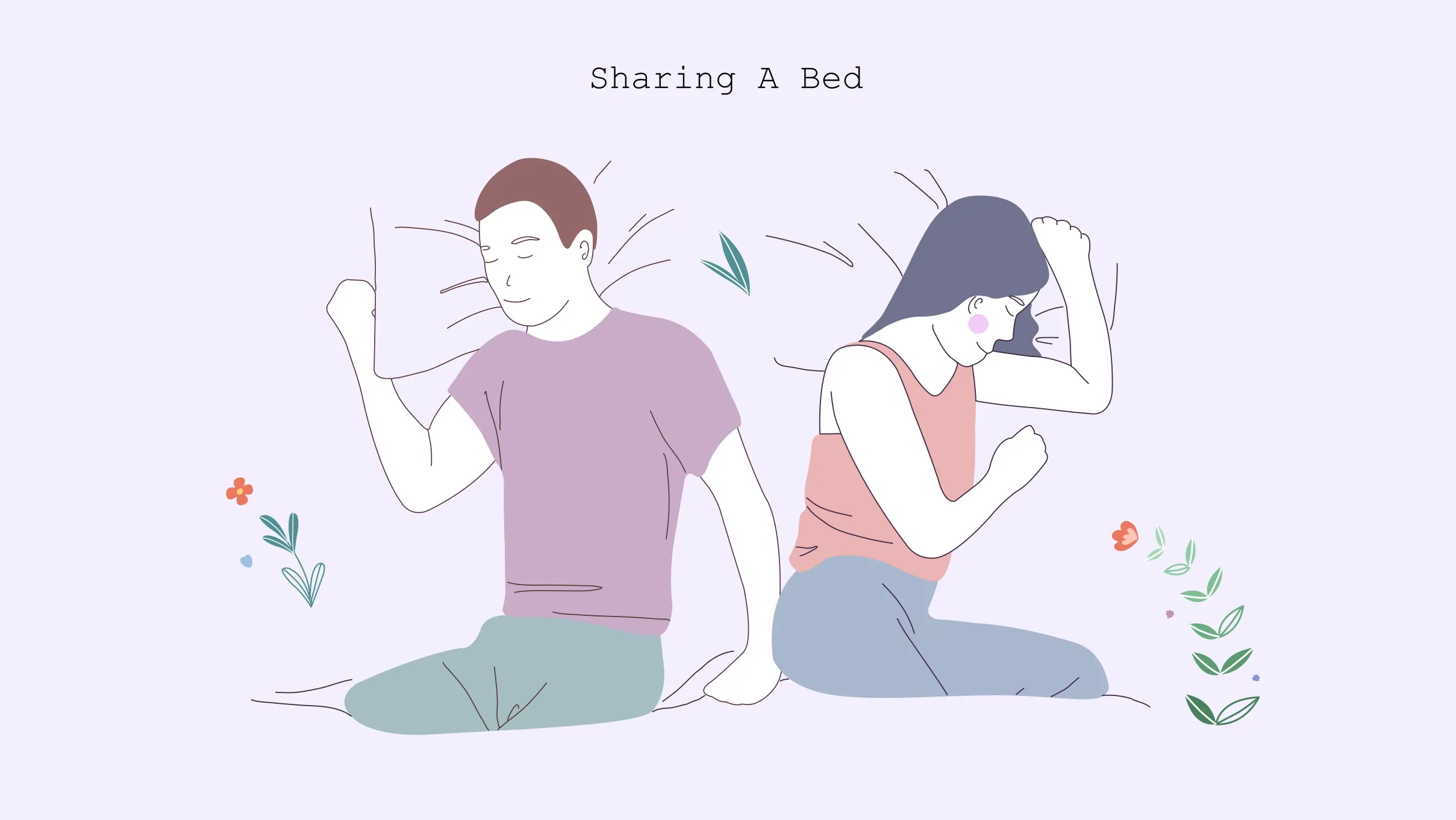 xxx Sharing a bed Sharing a bed