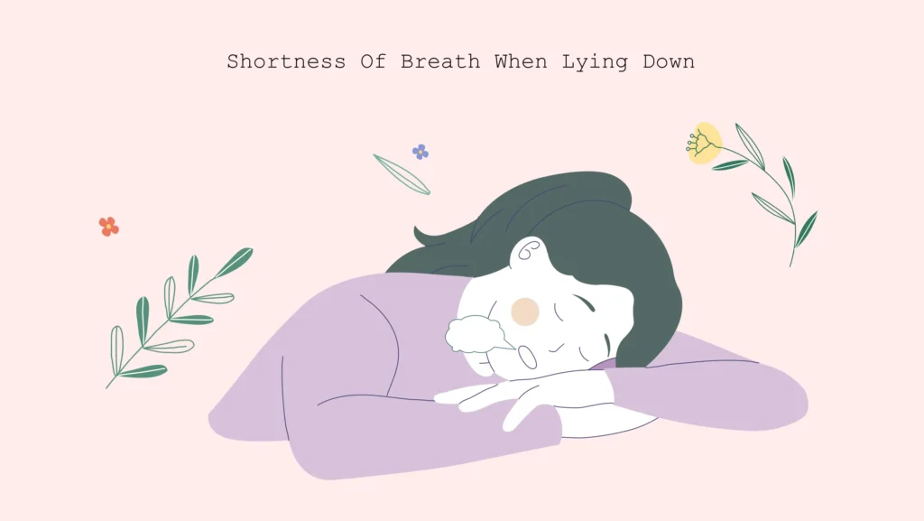 shortness of breath when lying down