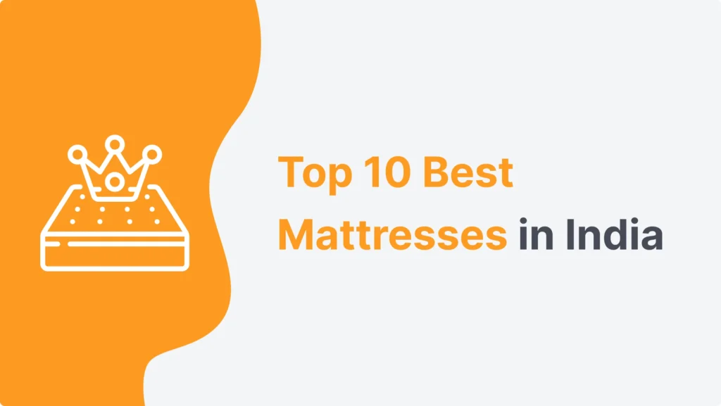 top 10 mattress in india